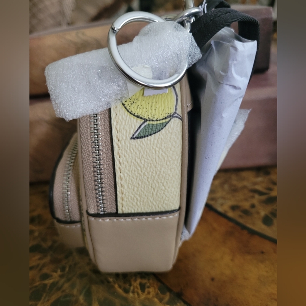 Coach Lemon Print Mini Backpack - Picture 3 of 5